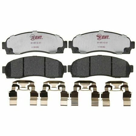 R/M BRAKES BRAKE PADS OEM OE Replacement Hybrid Technology Includes Mounting Hardware EHT833H